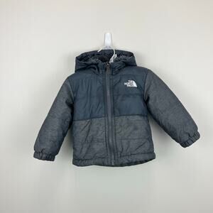 The North Face Baby Reversible Mount Chimbo Jacket Gray 6-12 Months